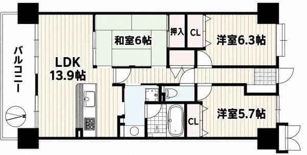 美加の台詩季が丘(河内長野市美加の台)
