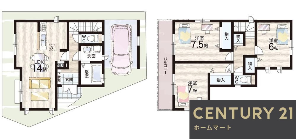一戸建て高槻市昭和台町 全4邸 一戸建ての詳細情報 24