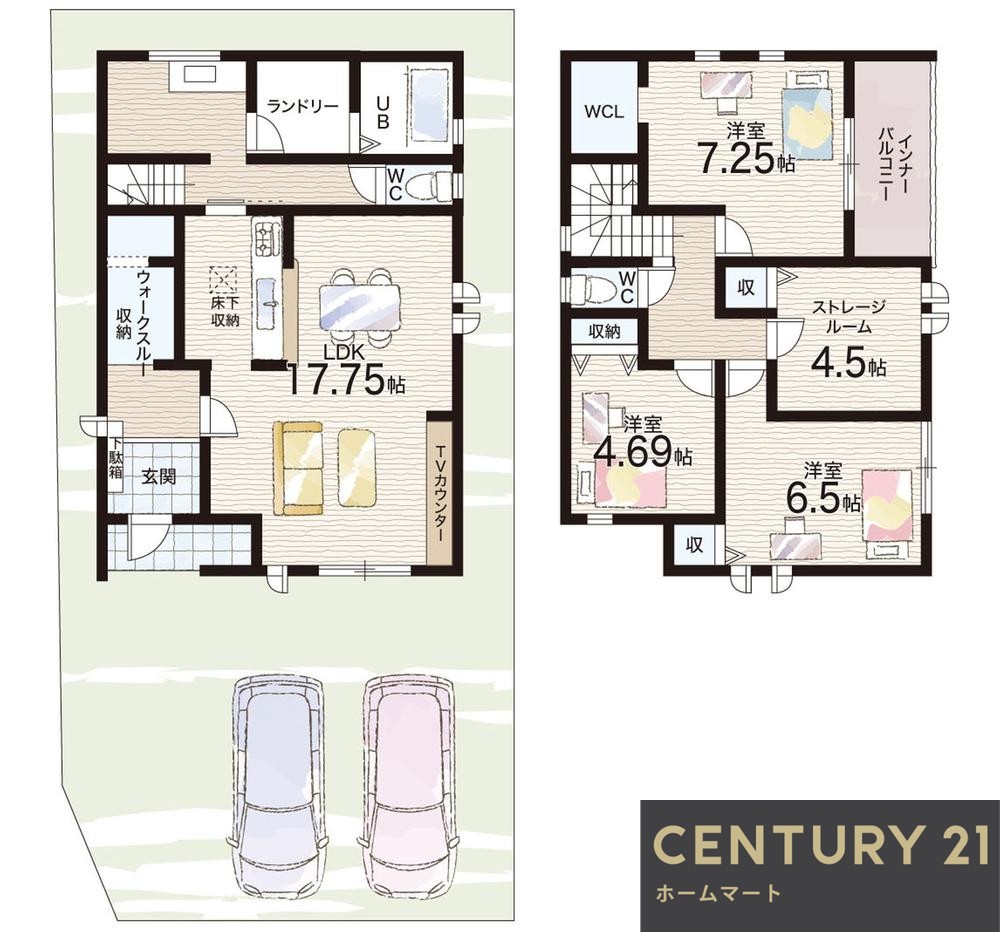 一戸建て大字東辻（御所駅） 2330万円・2380万円の詳細情報 13