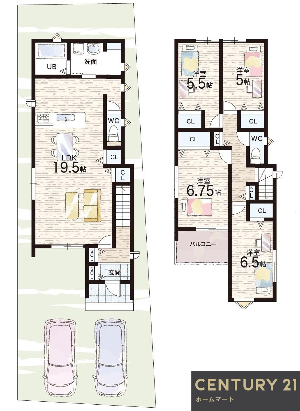 一戸建て寺本１ 4880万円・4980万円の詳細情報 21