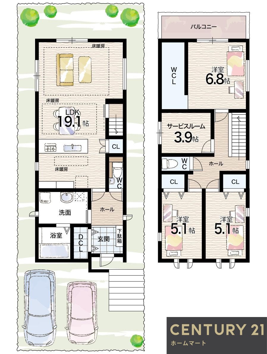 一戸建て神戸市北区泉台 全２邸の詳細情報 21