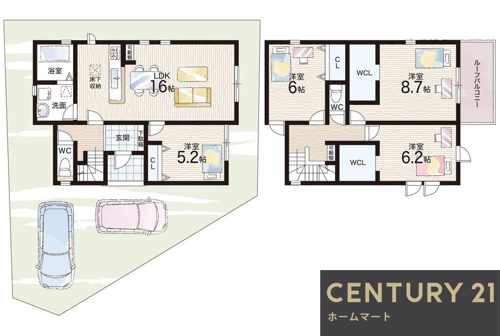 一戸建て宝来町 2980万円～3480万円の詳細情報 15