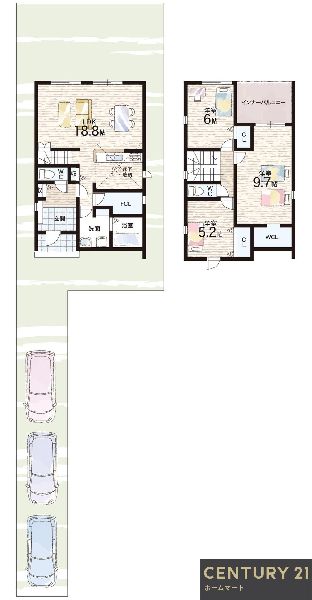 一戸建て近江八幡市安土町常楽寺 一戸建て 全５邸第1期の詳細情報 21