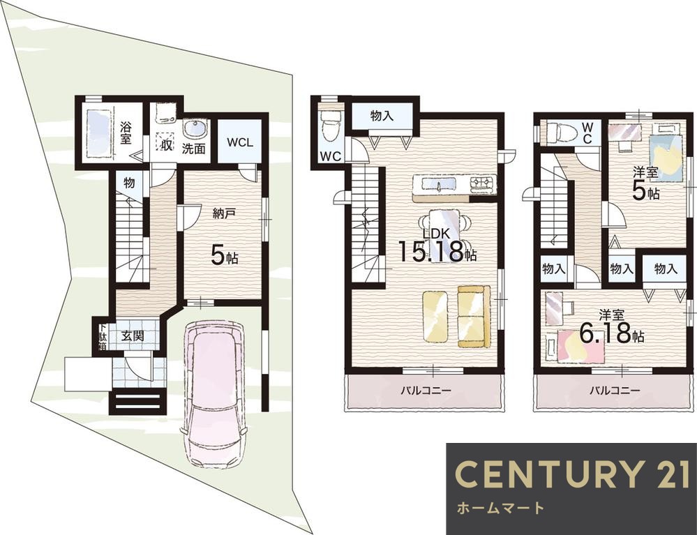 一戸建て堺市東区日置荘西町 全４邸 一戸建ての詳細情報 23