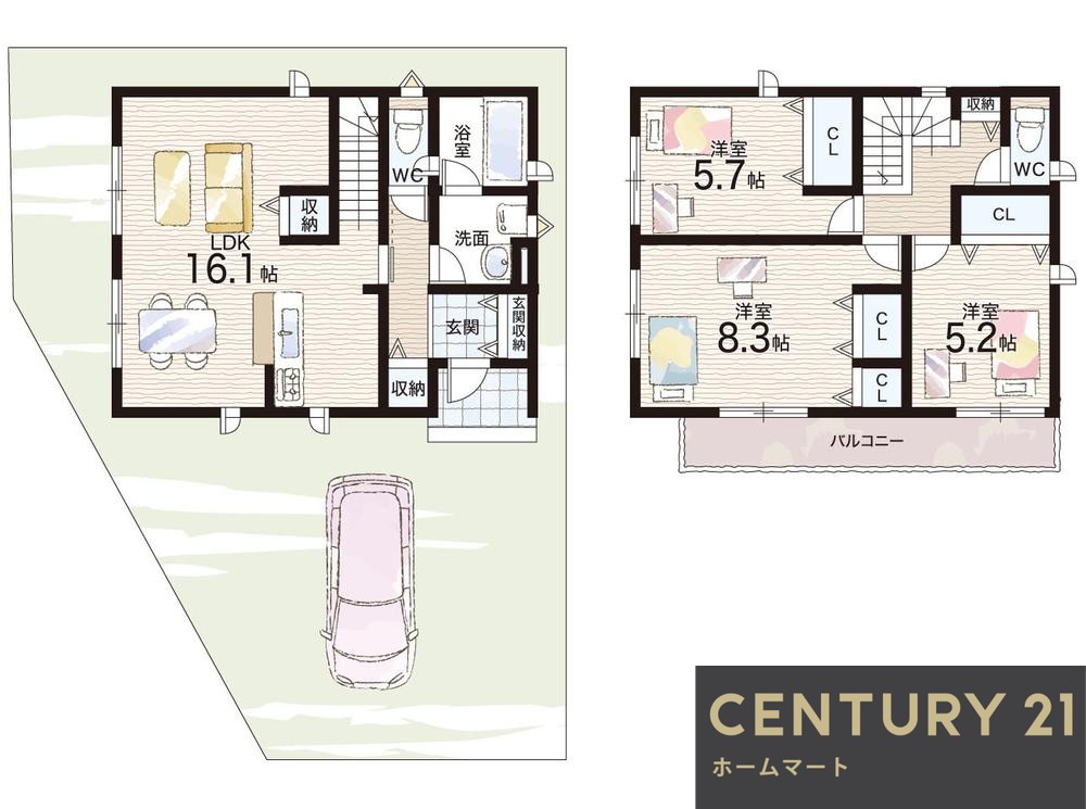 一戸建て北花山市田町 3080万円・3180万円の詳細情報 20