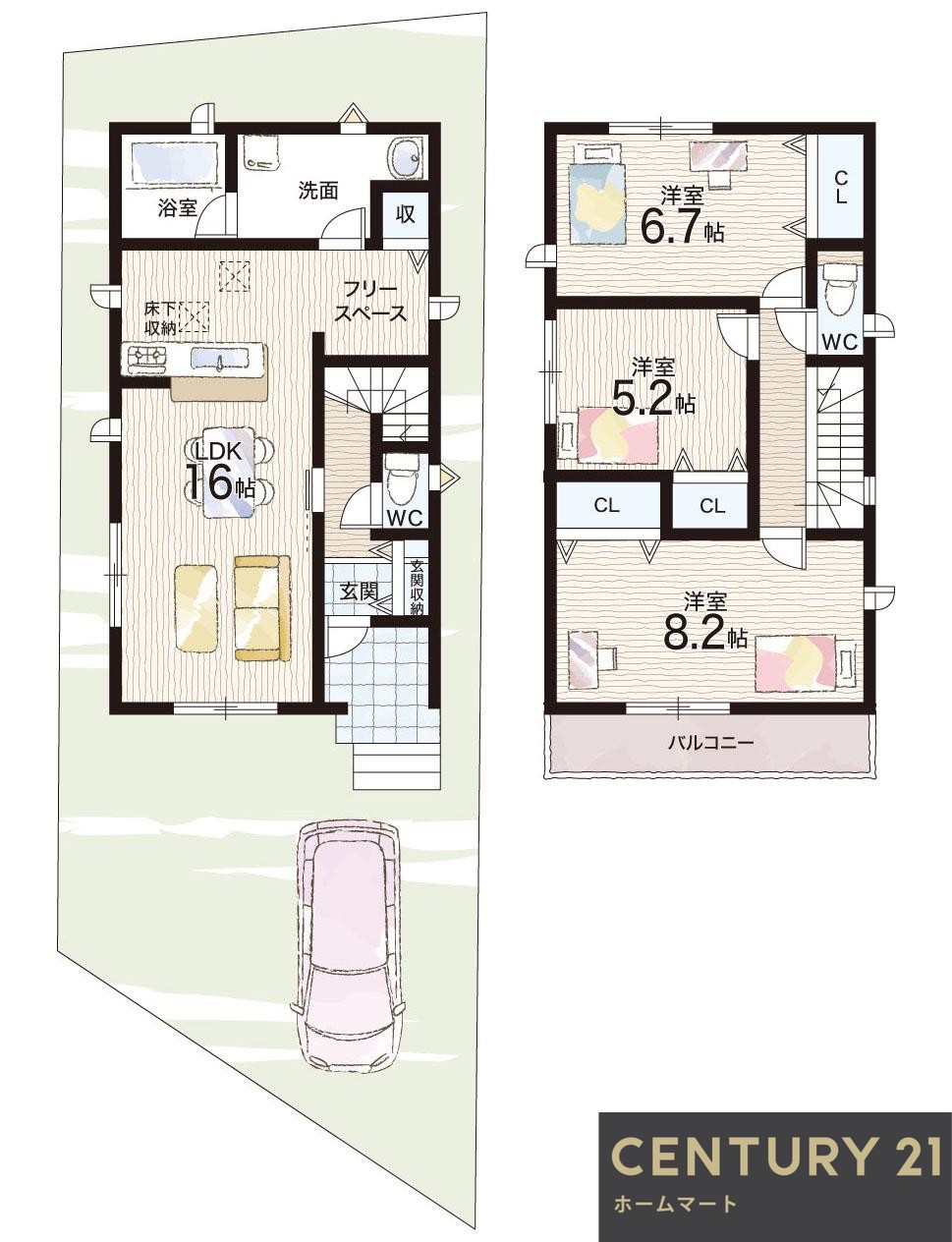 一戸建て北花山市田町 3080万円・3180万円の詳細情報 21
