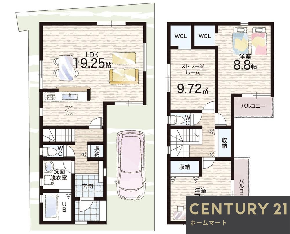 一戸建て上野町 3980万円～4280万円の詳細情報 22