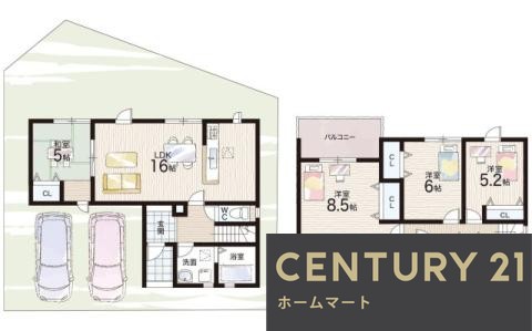 一戸建て草津市下笠町 一戸建て 全２邸第２４－１期の詳細情報 20