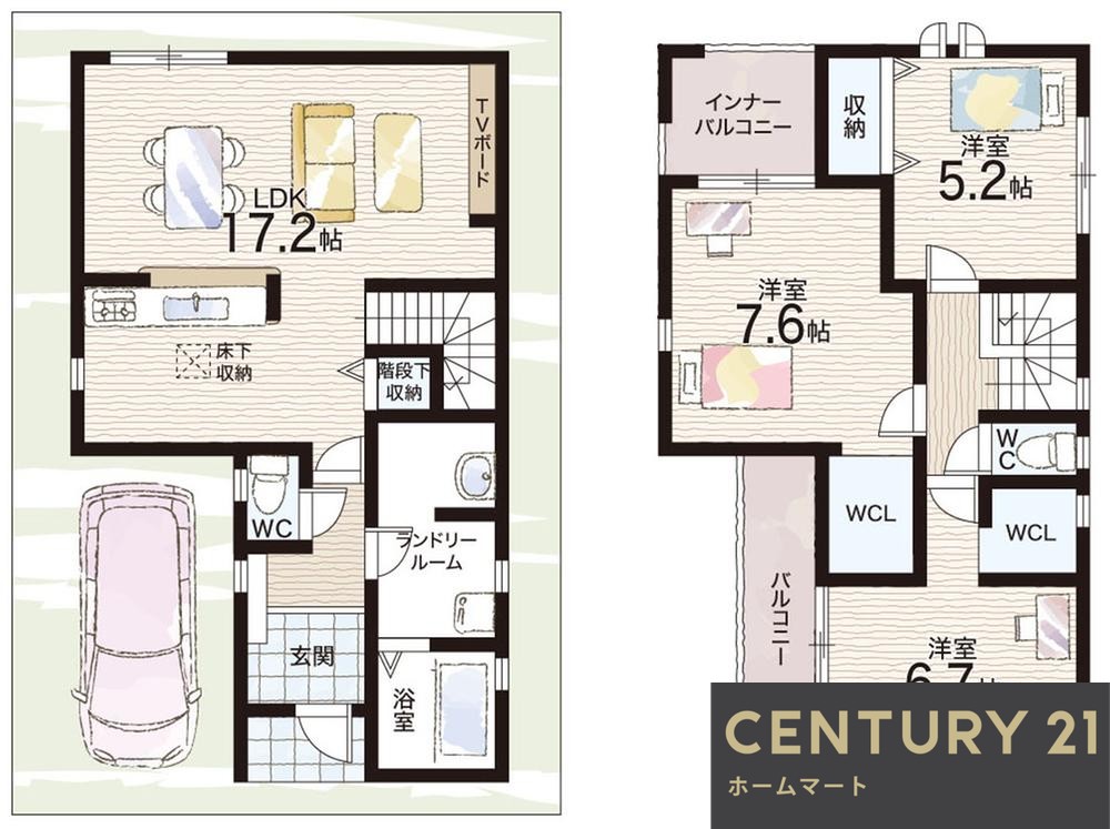 一戸建て寺前町２（ＪＲ長瀬駅） 3680万円～4080万円の詳細情報 14