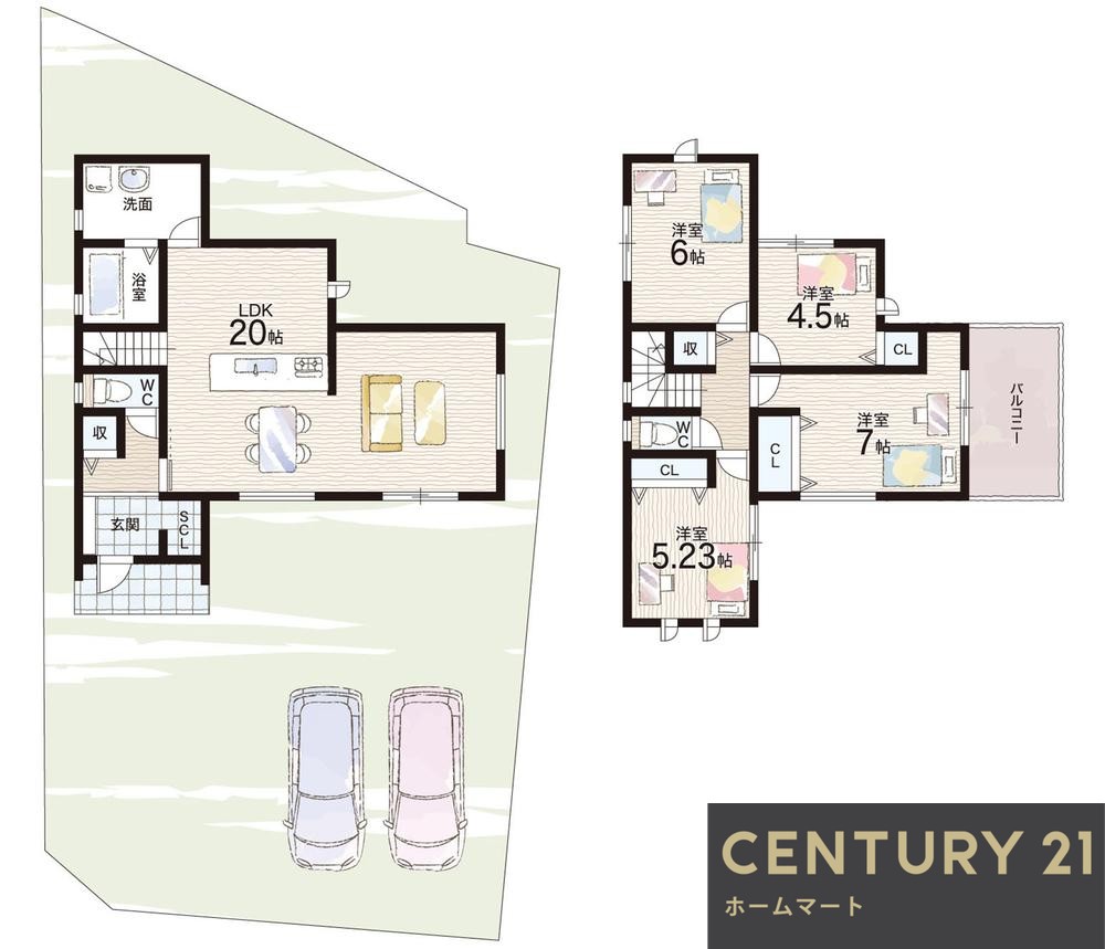 一戸建て生駒市俵口町 全2邸 一戸建ての詳細情報 23