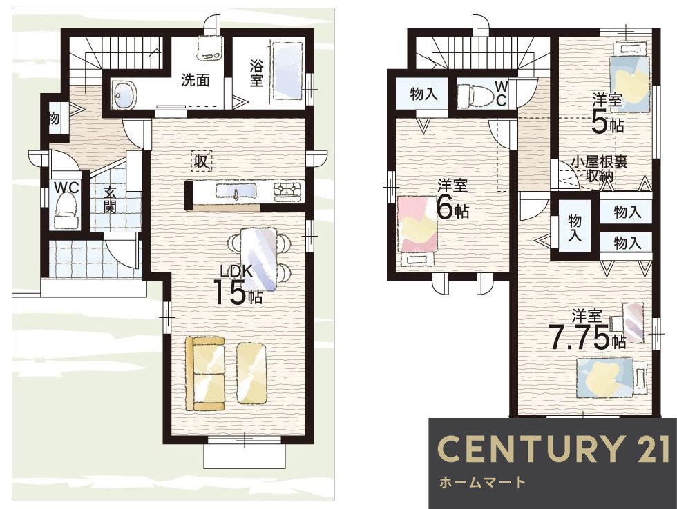 一戸建て香里ケ丘１２ 3090万円の詳細情報 14