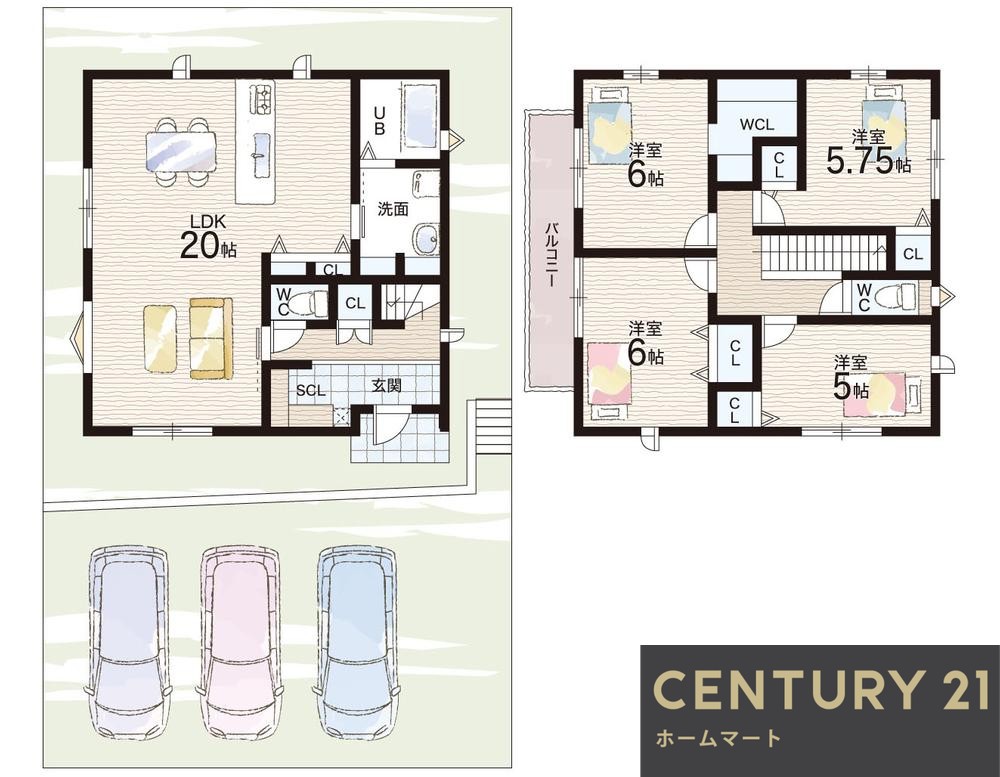 一戸建て神戸市北区緑町 全２邸 第１期の詳細情報 21