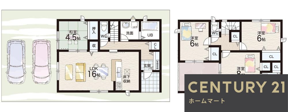 一戸建て大字下永（結崎駅） 2780万円～2980万円の詳細情報 13