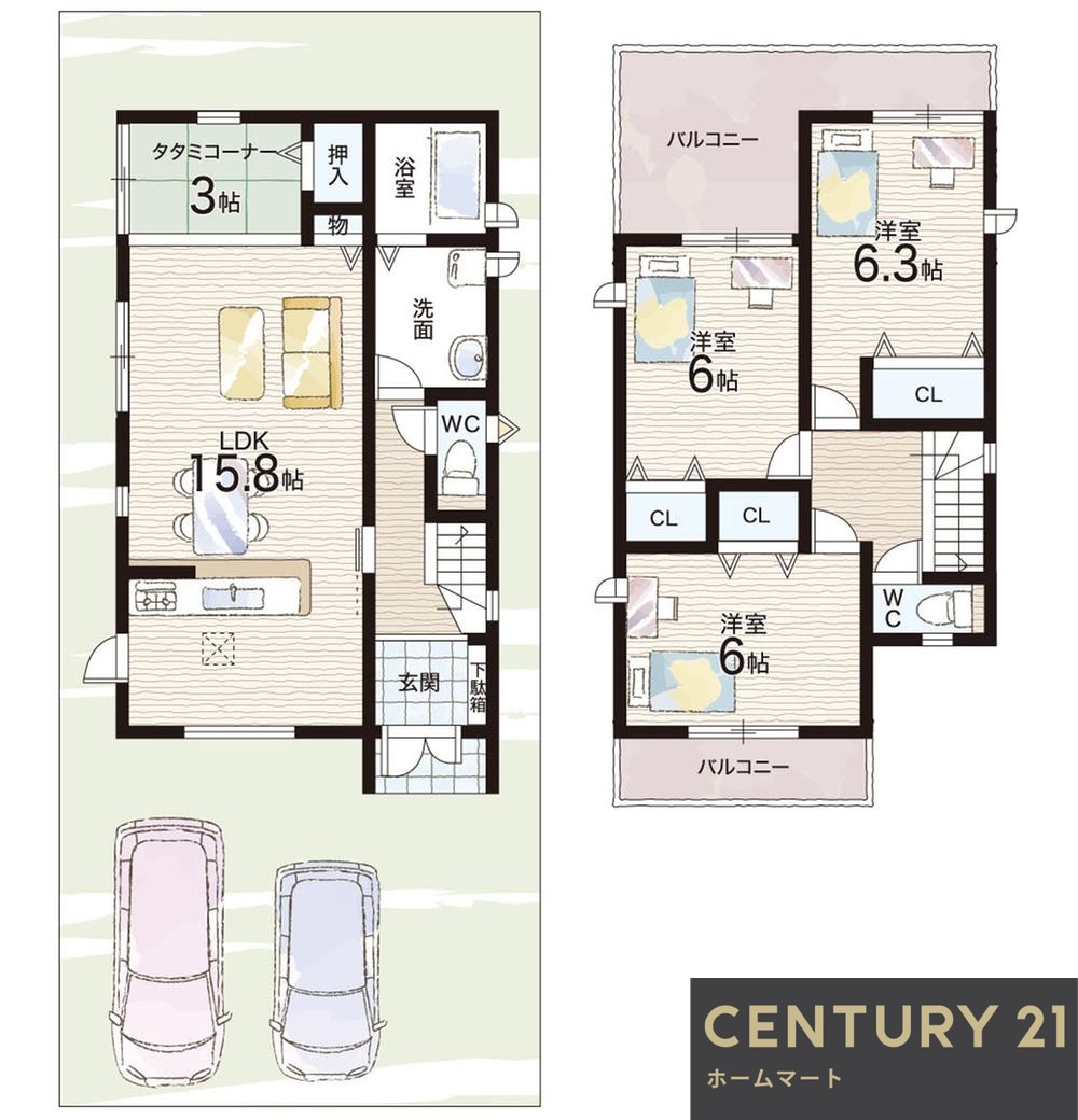 一戸建て学園緑ヶ丘２（学園前駅） 3780万円の詳細情報 12