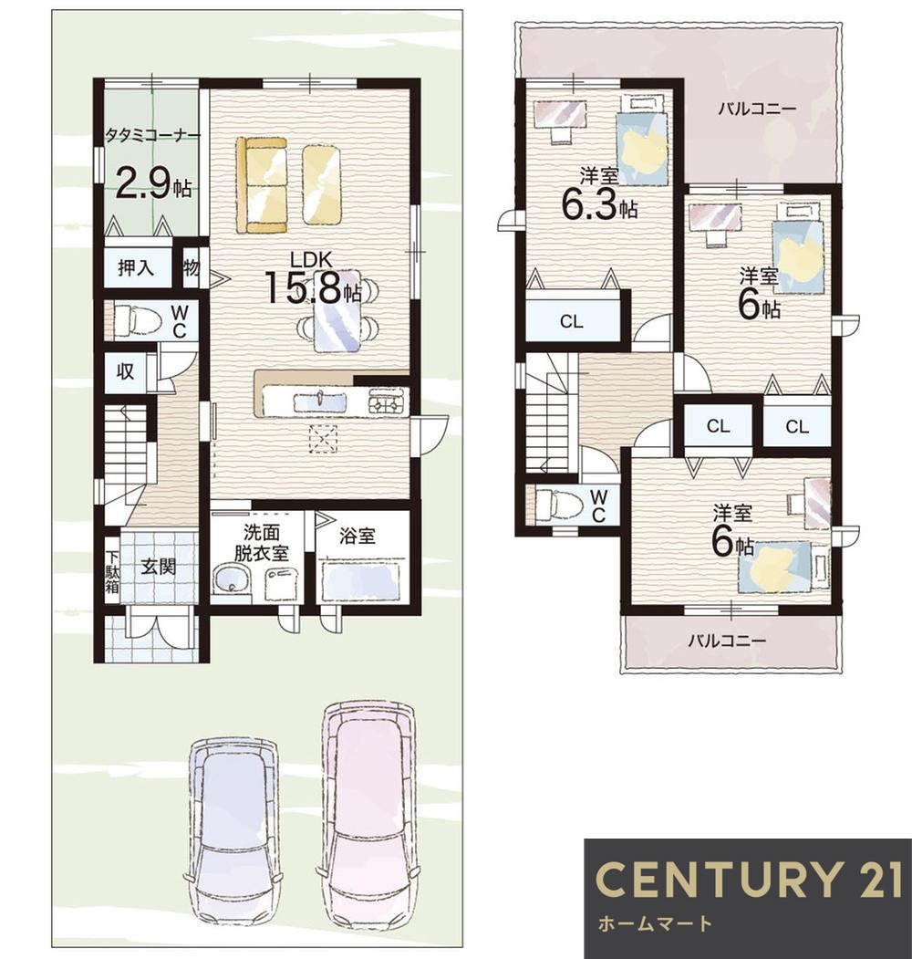 一戸建て学園緑ヶ丘２（学園前駅） 3780万円の詳細情報 14