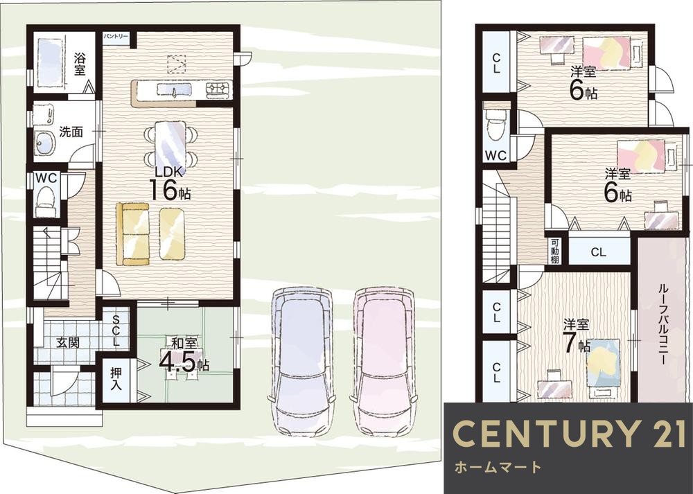 一戸建て栗東市小平井 一戸建て 全２邸第１期の詳細情報 20