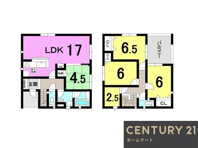 一戸建て上屋（野洲駅） 2580万円～2680万円の詳細情報 24
