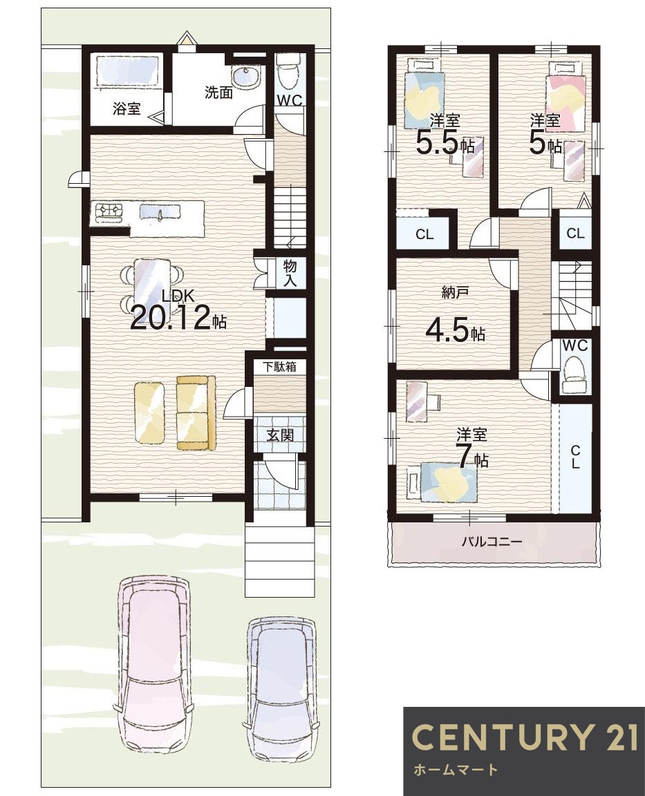 一戸建て高槻市東上牧 全２邸 一戸建ての詳細情報 19