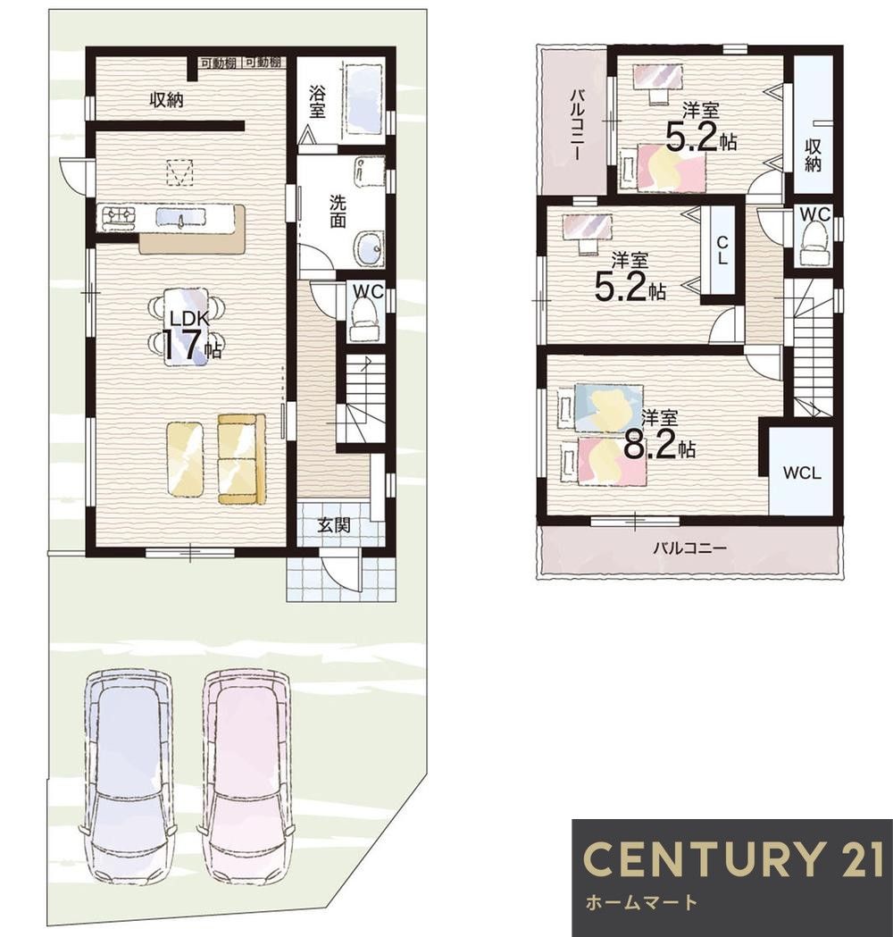 一戸建て法蓮町 3780万円・3880万円の詳細情報 10