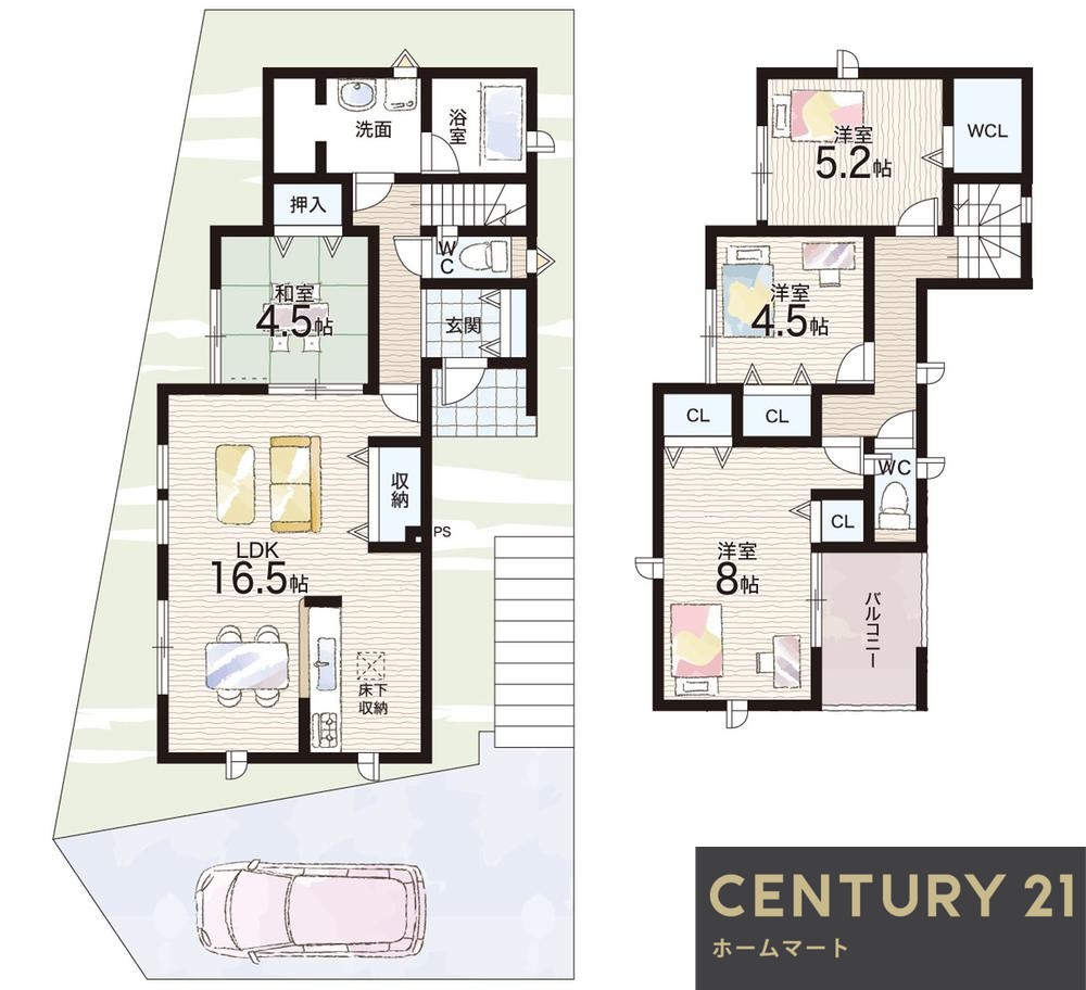一戸建て京都市北区西賀茂蟹ケ坂町 一戸建て 全５邸第１期の詳細情報 22