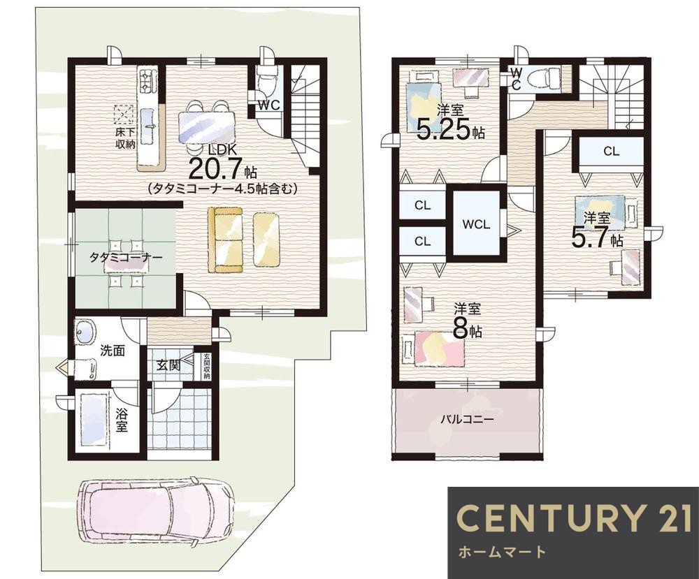 一戸建て交野市私市6丁目 全2邸 一戸建て 14期の詳細情報 23