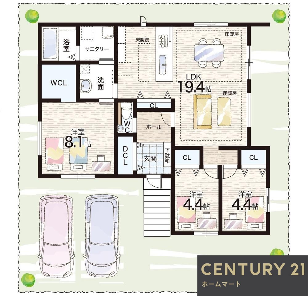 一戸建て唐櫃台４（唐櫃台駅） 3580万円の詳細情報 13