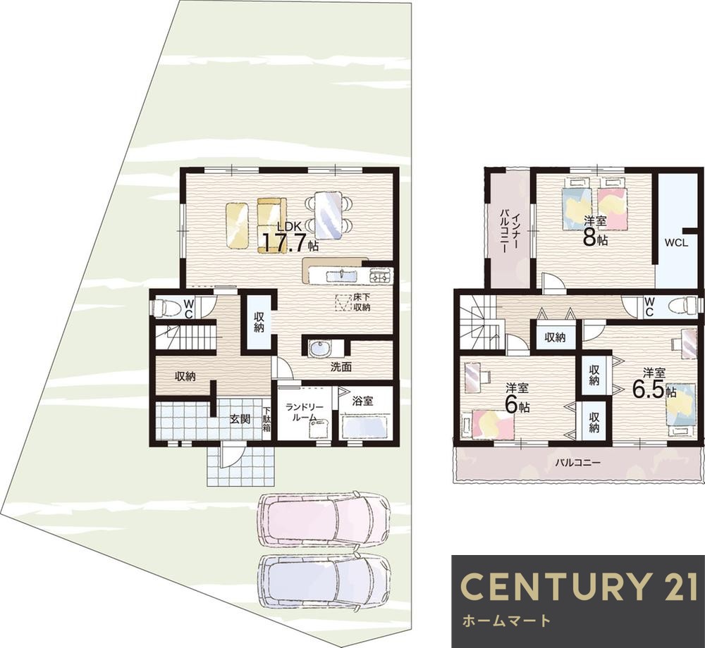 一戸建て大和２ 3980万円の詳細情報 8