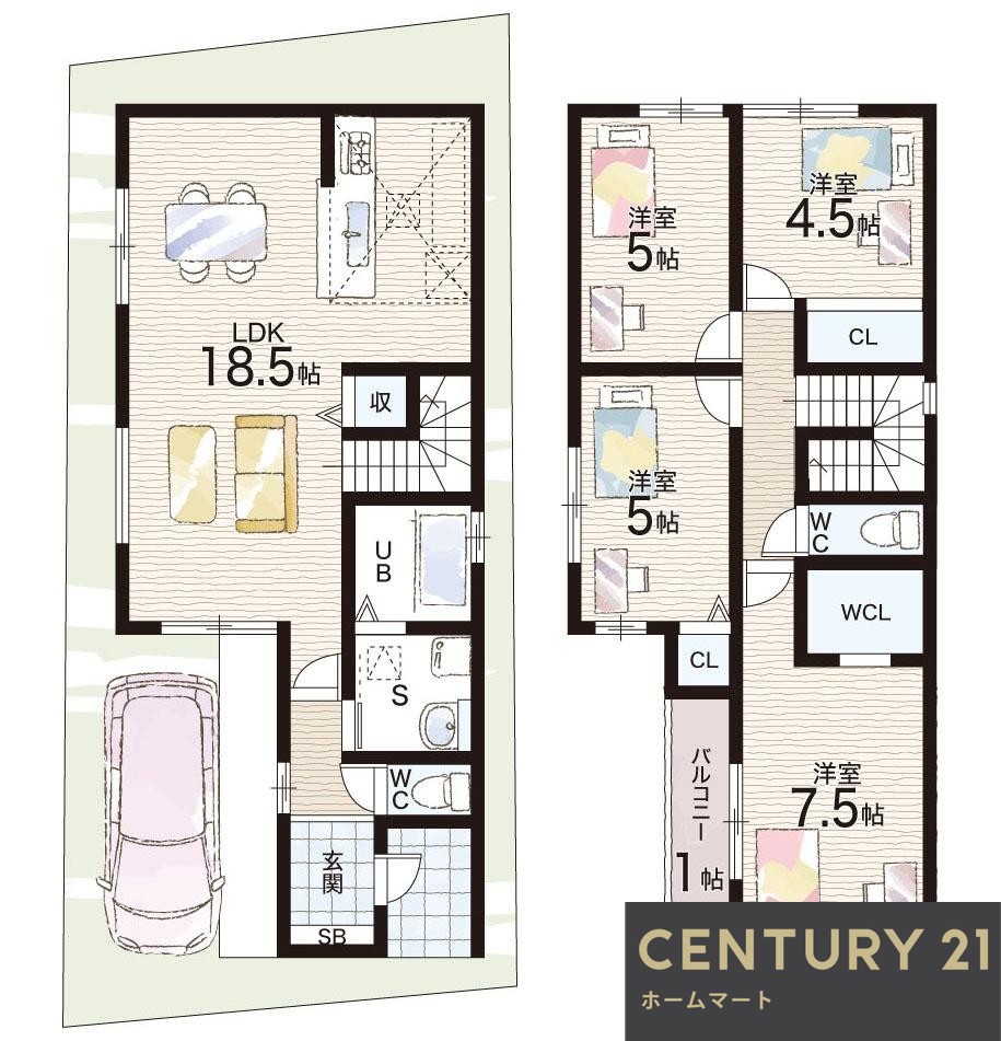 一戸建てRe・Terrechez 尼崎市武庫町 全３邸 第２期の詳細情報 22