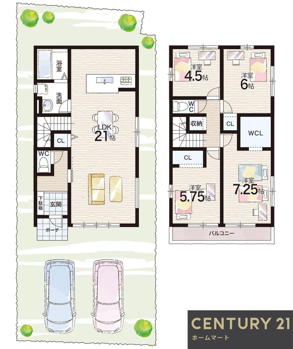 NEW一戸建て近江八幡市北之庄町 一戸建て 全２邸第１期の詳細情報 13