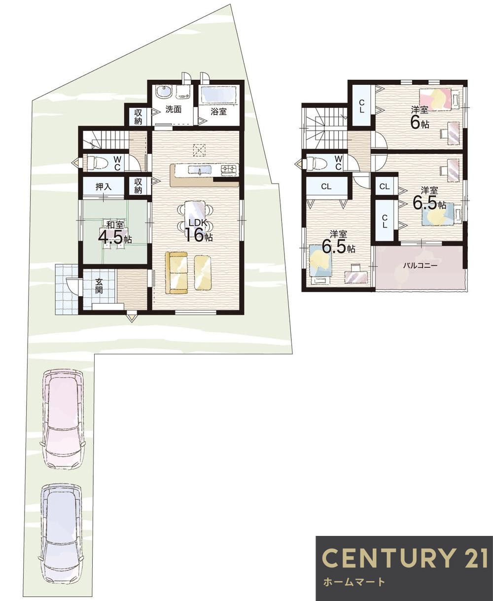 一戸建て生駒郡斑鳩町龍田西3丁目 全2邸 一戸建ての詳細情報 24