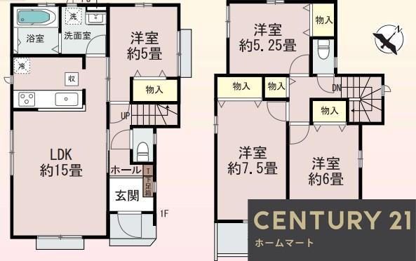 NEW一戸建て枚方市東香里 全2邸 一戸建ての詳細情報 24