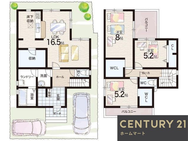 一戸建て西野 3980万円・4180万円の詳細情報 19