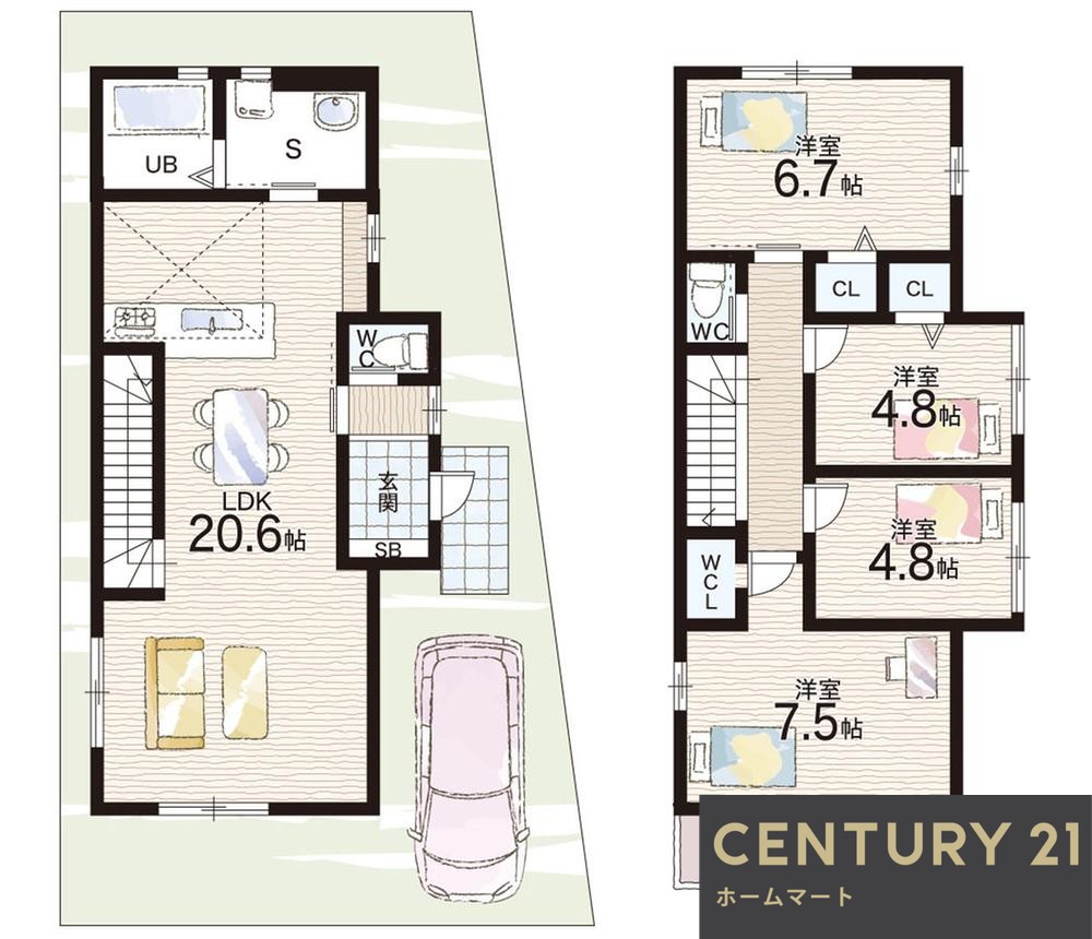 一戸建て東大阪市東石切町 全３邸 一戸建て第１期の詳細情報 23
