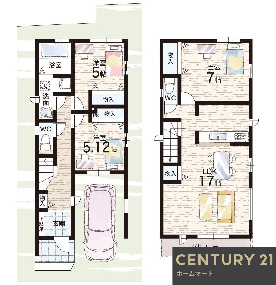 一戸建て東大寺２（山崎駅） 3890万円・3990万円の詳細情報 8