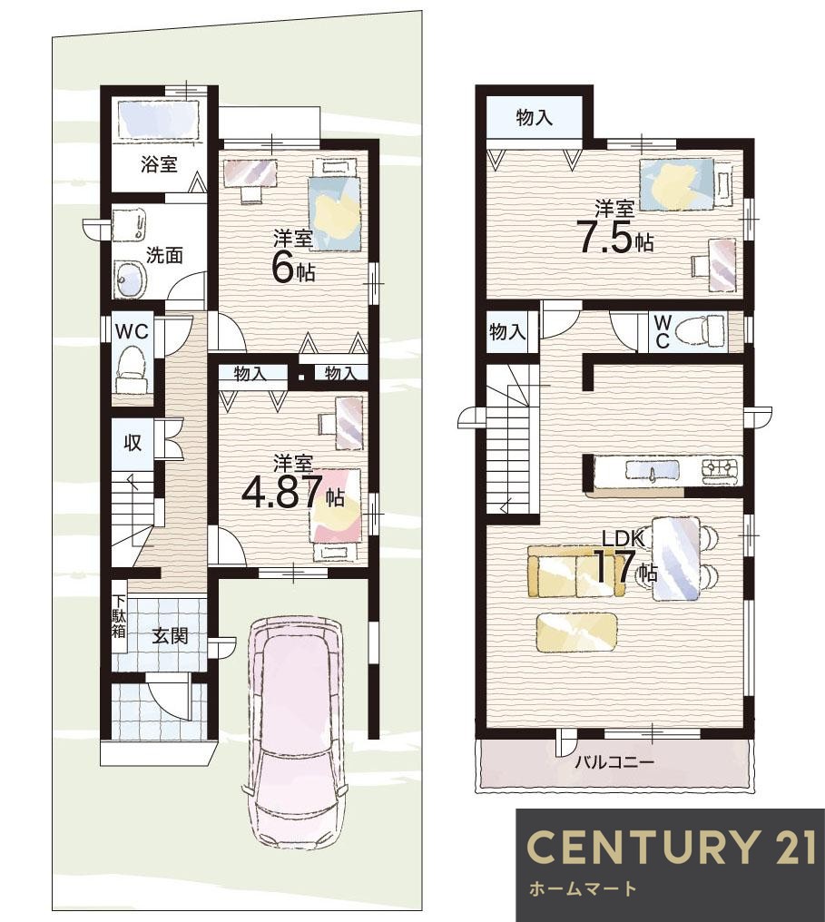 一戸建て東大寺２（山崎駅） 3890万円・3990万円の詳細情報 9