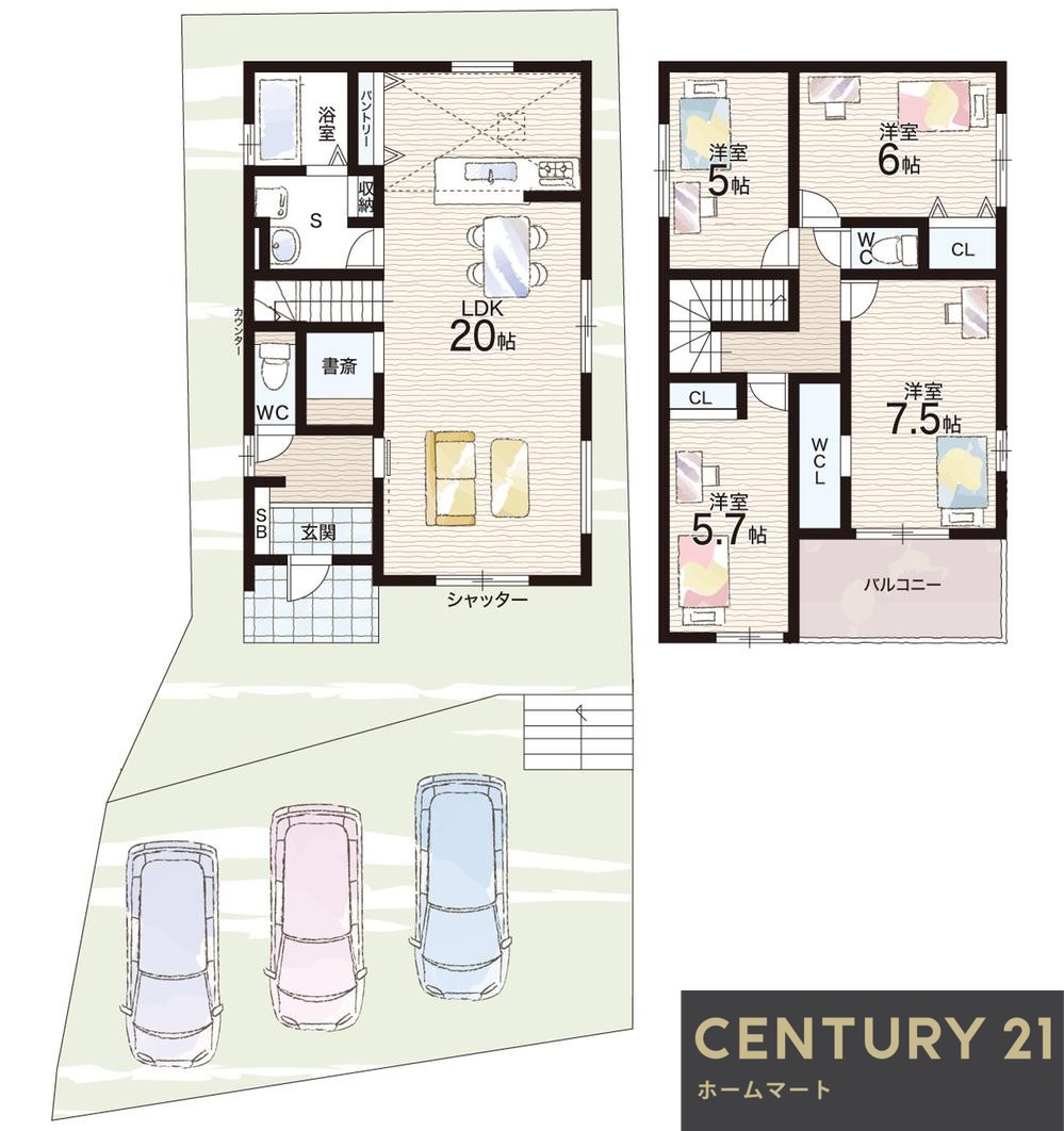 一戸建て菊丘町（枚方公園駅） 5998万円・6398万円の詳細情報 10