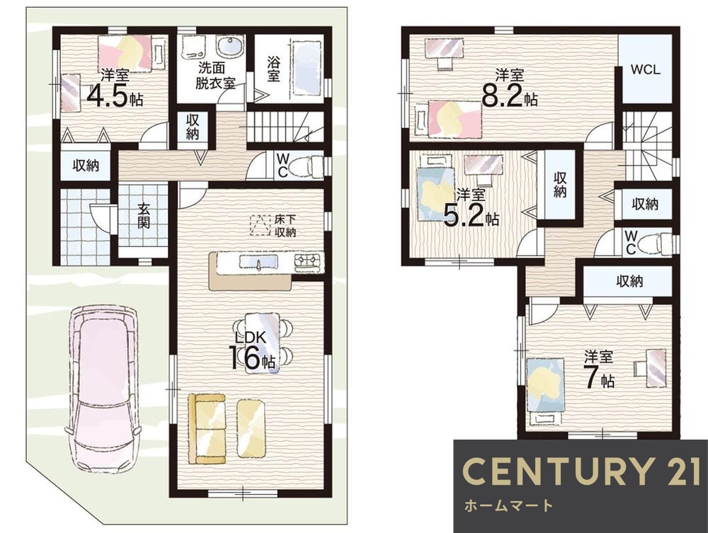 一戸建て大美野（萩原天神駅） 3680万円～4080万円の詳細情報 10
