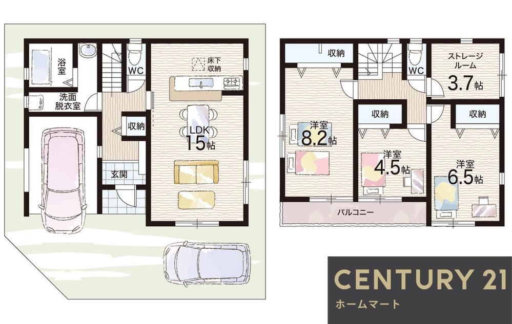 一戸建て大美野（萩原天神駅） 3680万円～4080万円の詳細情報 14