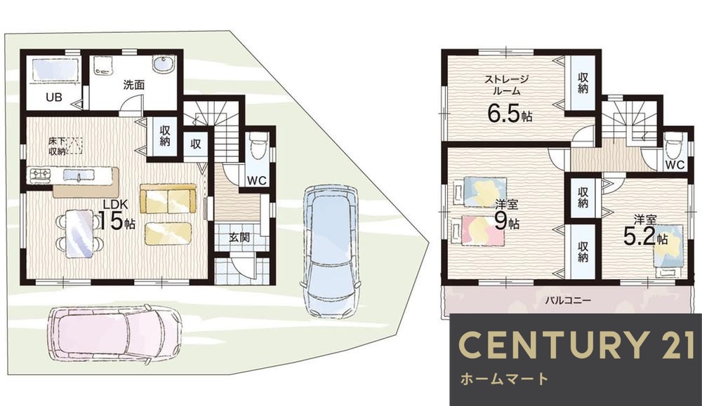 一戸建て大美野（萩原天神駅） 3680万円～4080万円の詳細情報 15