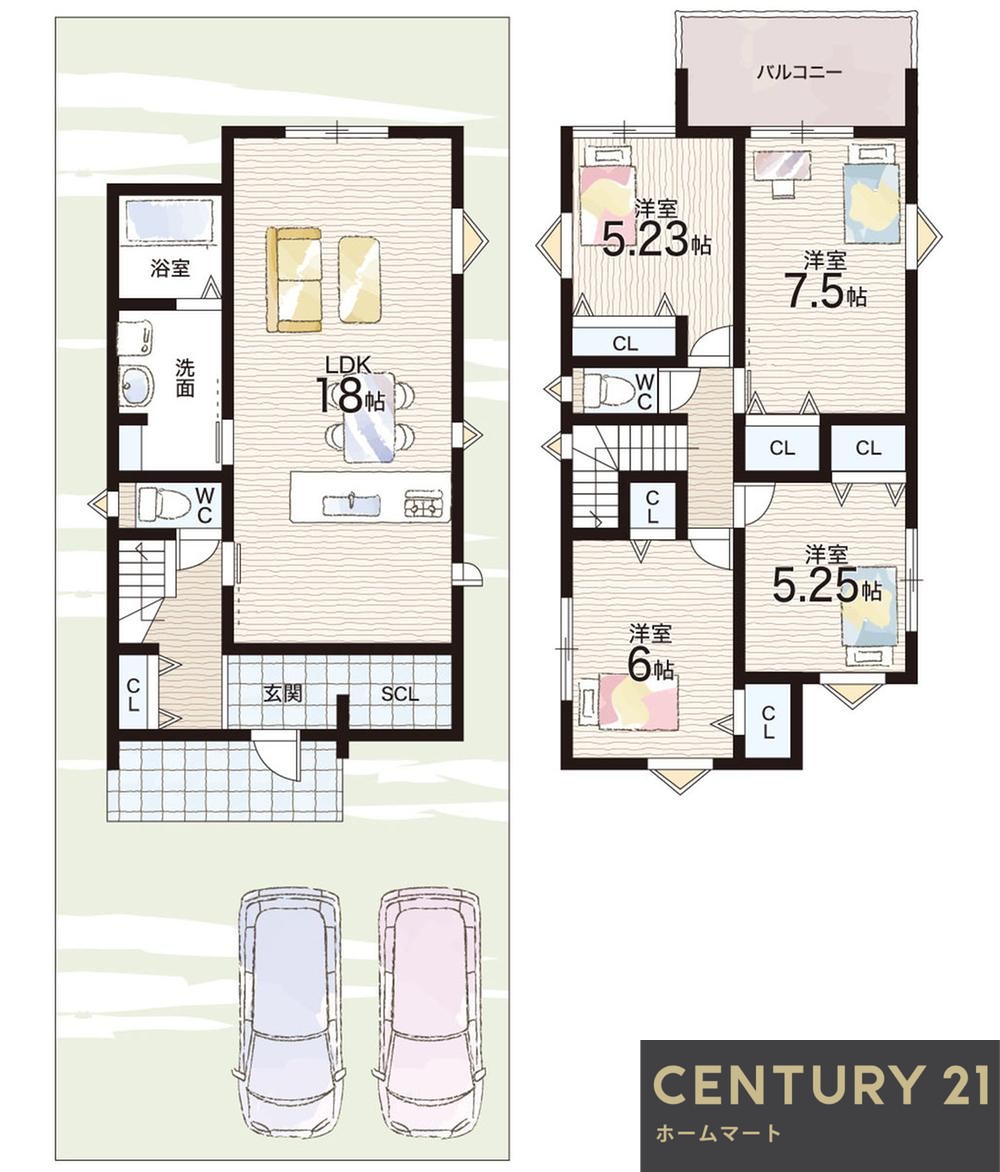 一戸建て奈良市大安寺3丁目 全2邸 一戸建ての詳細情報 23