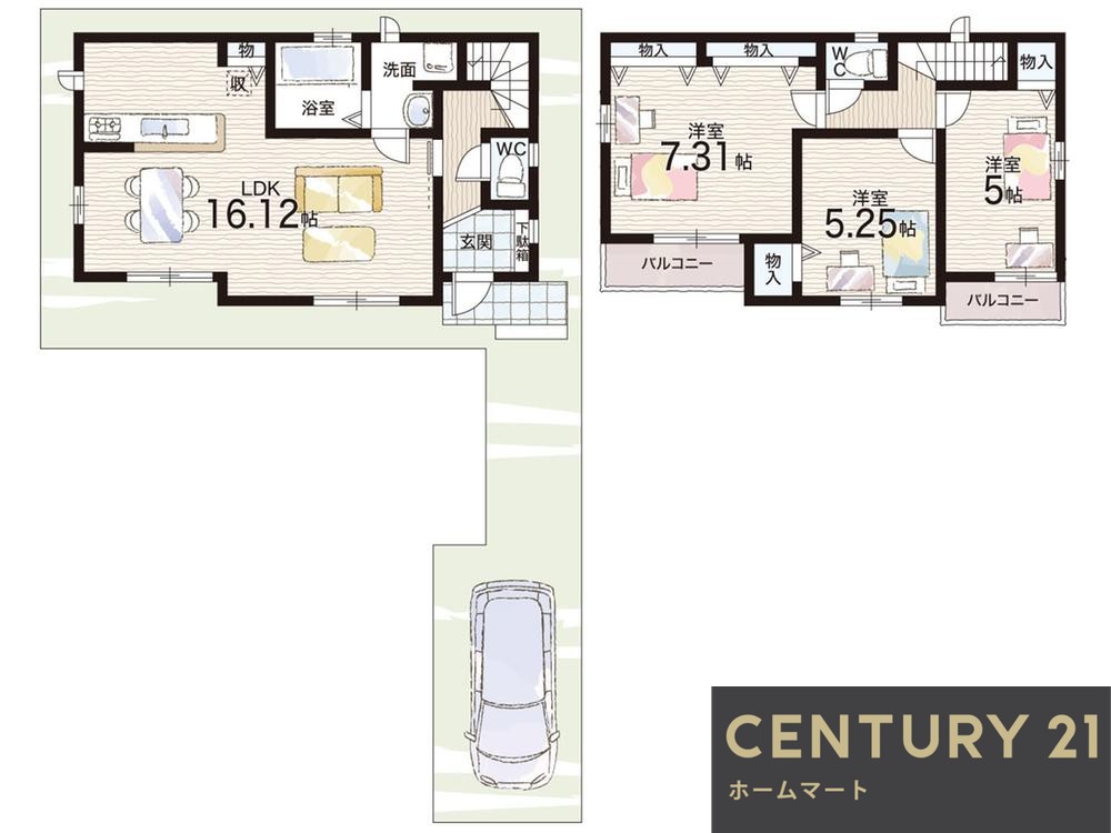 一戸建て高槻市栄町4丁目 全2邸 一戸建ての詳細情報 24