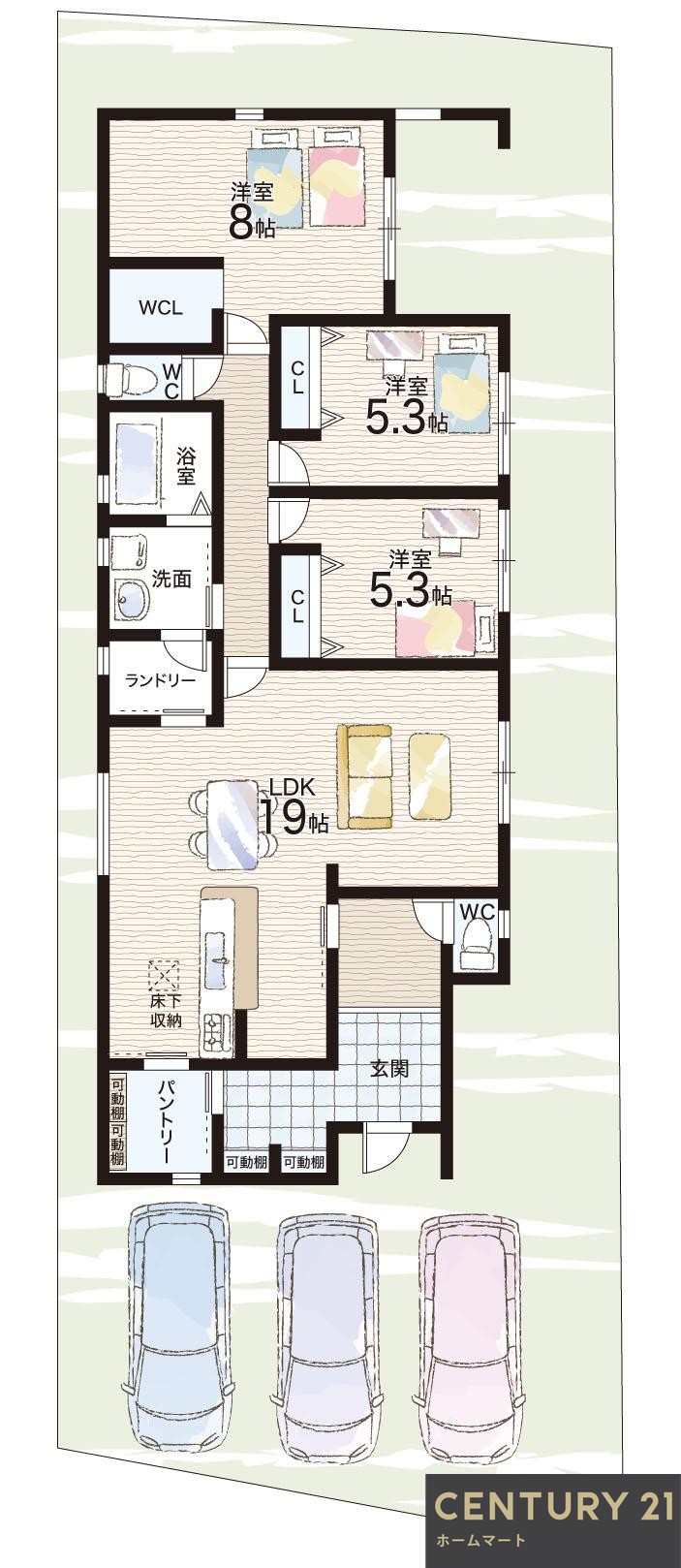 一戸建て生駒郡斑鳩町龍田3丁目 全2邸 一戸建て第2.3期の詳細情報 23