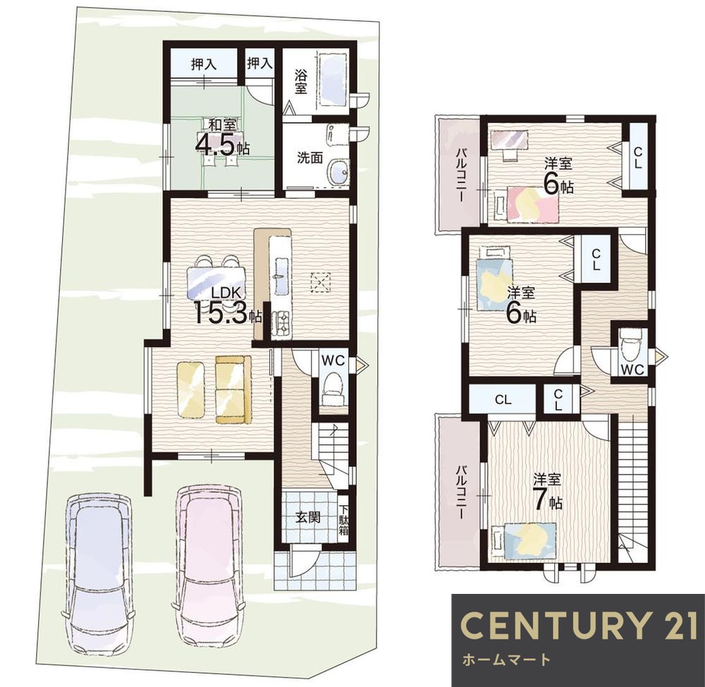 一戸建て大和郡山市九条町 全2邸 一戸建て第11期の詳細情報 24