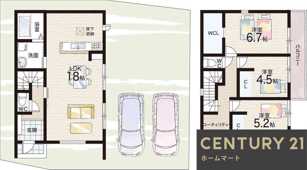 一戸建て木津川市山城町平尾東黒部 一戸建て 全４邸第１期・第２期の詳細情報 22