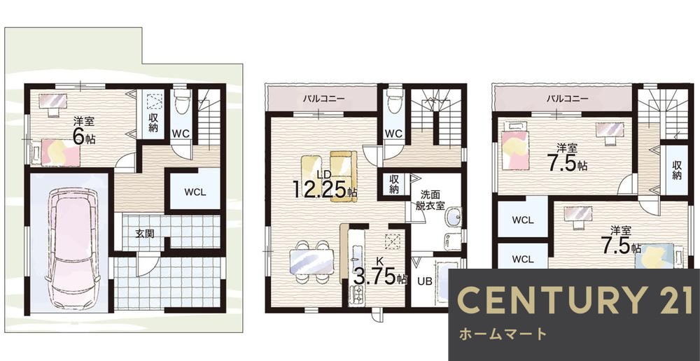 一戸建て甲斐田新町 3180万円～3480万円の詳細情報 13